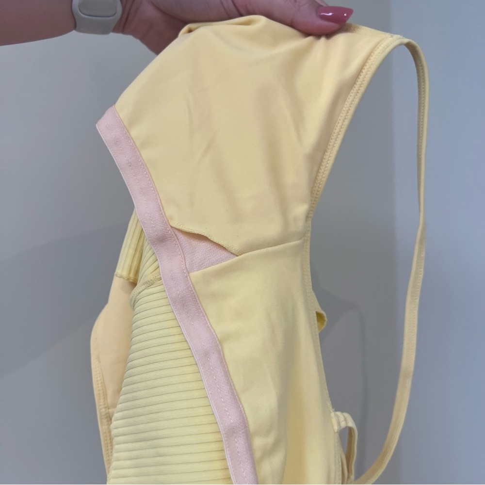 LA Hearts by Pac Sun Yellow Bathing Suit Top - Picture 5 of 6